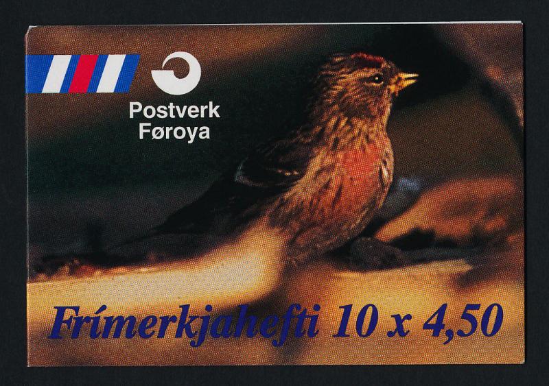 Faroe Islands 314a Booklet MNH Birds