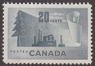 Canada 316 Pulp & Paper Industry 1952