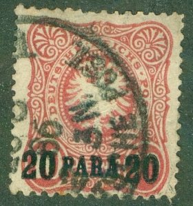 GERMANY OFFICE IN TURKEY 2 USED (RL) 3116 CV $75.00 BIN $25.00