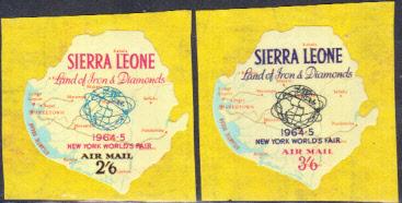 Sierra Leone #C14-C20 Mint