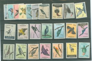 Angola #333-356  Single (Complete Set)