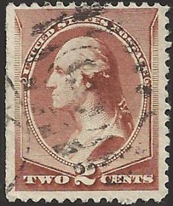 # 210 RED BROWN USED GEORGE WASHINGTON