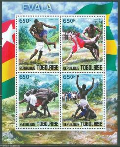 TOGO 2014 EVALA SPORTS OF TOGO SHEET MINT NH