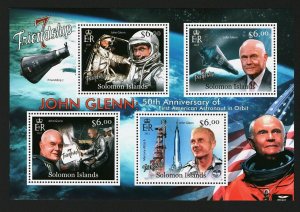 2013 Solomon Islands1611-1614KL 50 years of  first US astronaut in orbit 8,00 €