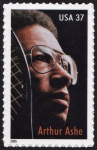 SC#3936 37¢ Arthur Ashe Single (2005) SA