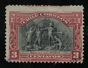 1910, Chile, 3 cents (Т-9416)