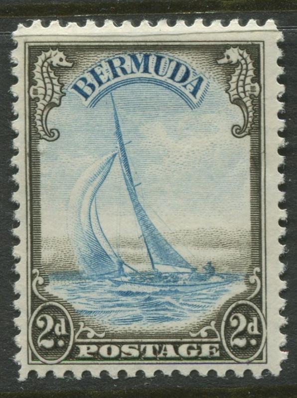 Bermuda - Scott 109 - Pictorial Definitives -1936 - MVLH - Single 2p Stamp