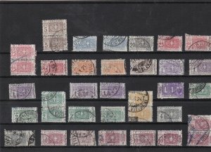 italy 1914 high cat value parcel post stamps ref 11823