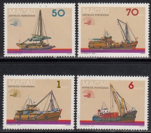 Macau  scott no 518-21 mnh