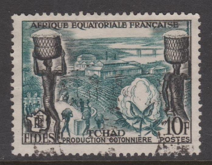 French Equatorial Africa Sc#190 Used