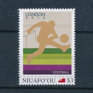 [106605] Tonga Niuafo'ou  Olympic Games London 2012 football  MNH