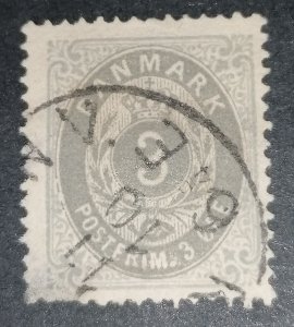 Denmark 3 ore 1875
