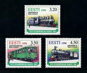 [100643] Estonia 1996 Railway Train Eisenbahn  MNH