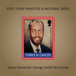 Turks And Caicos - 2014 - FIRST CHIEF MINISTER McCARTNEY Souvenir Sheet- MNH