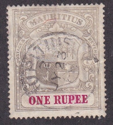 Mauritius # 136, Coat of Arms, Used, 1/3 Cat.