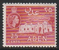 1953 Aden - Sc 51 - MH VF - 1 single - Mosque