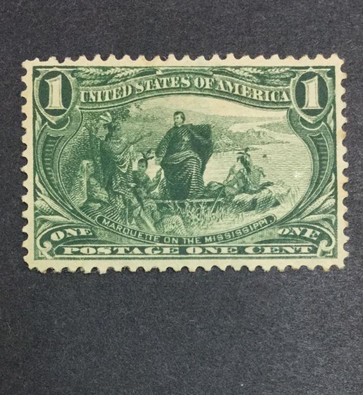 US #285 TRANS-MISS MINT OG H VF $30 LOT #10164-52