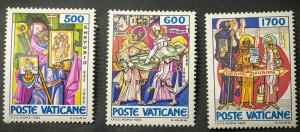Vatican City #752-754 MINT Saint Methodius