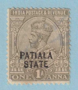 INDIA - PATIALA STATE 53  USED - COLOR VARIETY? - NO FAULTS VERY FINE! - AQO