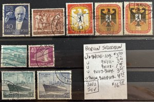 Berlin Selection #9N108//9N119- SCV=$16.55
