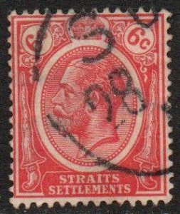 Straits Settlements Sc #189 Used