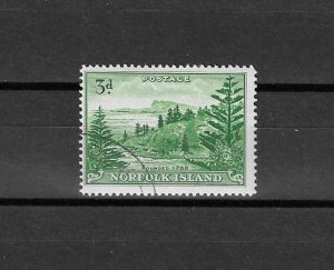 NORFOLK ISLAND 1947/59 SG 3a USED Cat £28