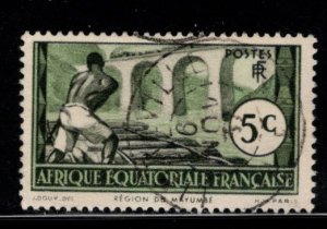 French Equatorial Africa Scott 37 Used