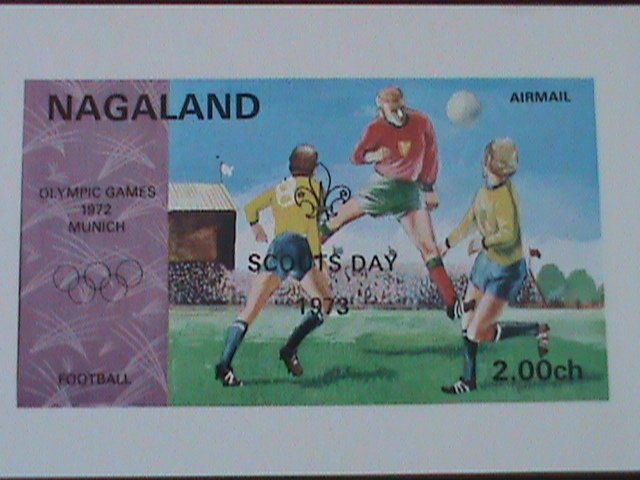 NAGALAND-1972 OLYMPIC GAMESMUNICH'72-MNH IMPERF-S/S-VF-EST.$6