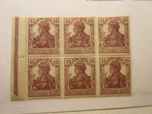 GERMANY H-Blatt Michel: HB 26, MINT NEVER HINGED, Lot32 Cat €35