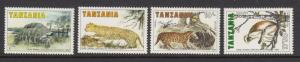 Tanzania 258-61 Animals mnh