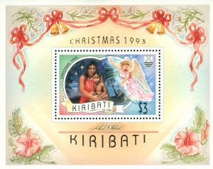 RK13-0008 KIRIBATI 617 MH SS SCV $6.50 BIN $3.00 CHRISTMAS 1993