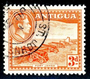 Antigua, Scott #89, Used