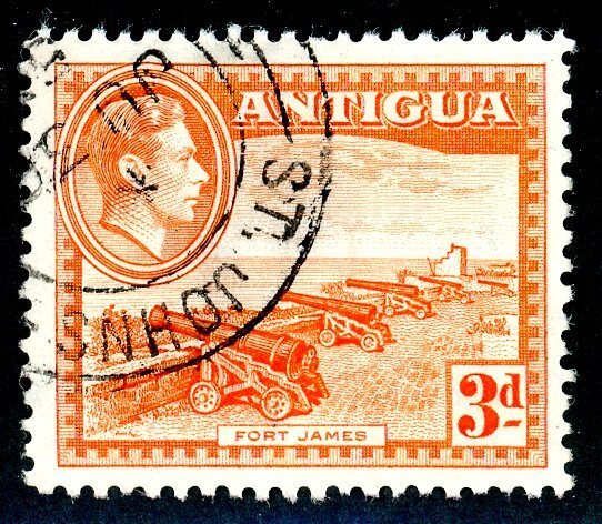 Antigua, Scott #89, Used