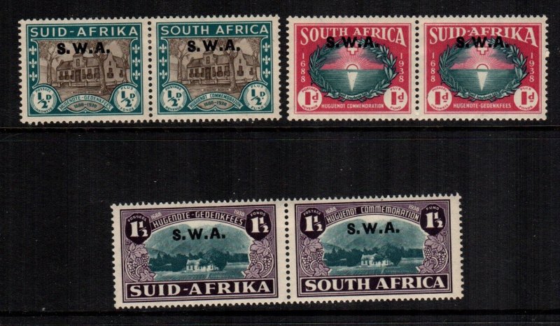 South West Africa B9 - B11  MH cat $ 34.00