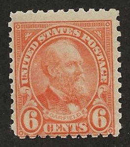 UNITED STATES SC# 587  AVF/MLH