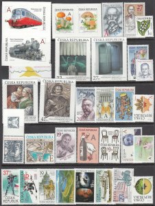 Czechoslovakia ( Ceska ) 2018 MNH Year set 33 stamps + 8 S/S + 7 Mini sh 7 Bklts