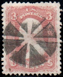 US #65 XF-SUPERB, a wonderfully centered, classic stamp,  seldom seen so nice...