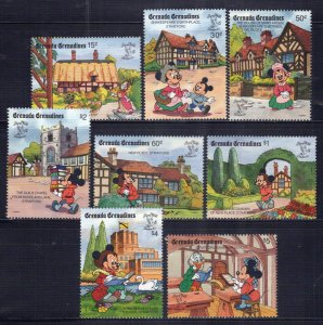 Grenada Grenadines 1175-1184 MNH Disney Shakespeare Country ZAYIX 0724M0099