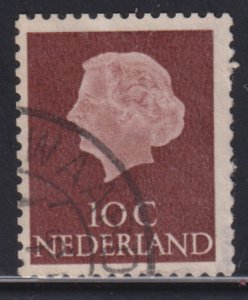 Netherlands 344 Queen Juliana 1953