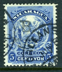 Nicaragua 1905 Bluefields 5¢ ABNC Scott LB55 New Orleans Cancel T698