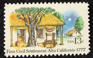 US #1725 MNH Single, Alta, California, SCV $.25 