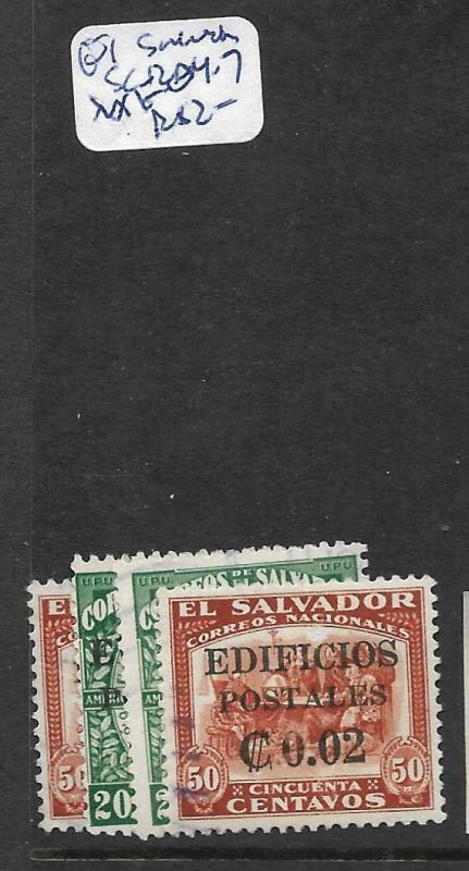 EL SALVADOR (P2501B) SC RA4-7  VFU