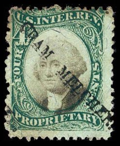 U.S. REV. PROPRIETARY RB4a  Used (ID # 87210)