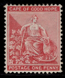 SOUTH AFRICA - Cape of Good Hope QV SG49, 1d rose-red, M MINT. Cat £16.