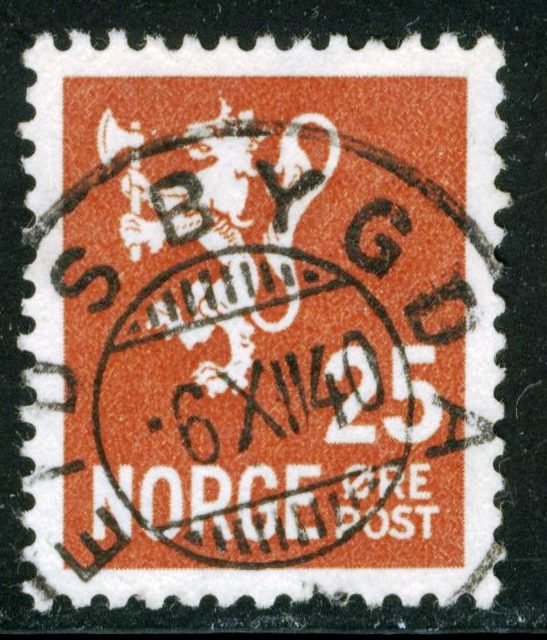 NORWAY #197, USED - 1940 - NORWAY040NS11