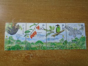 Singapore  #  1164a-d  MNH   Birds