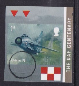 Great Britain #3712  cancelled 2018  Royal Air Force 1st Lightning F6