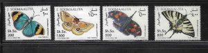J.SOOMALIYA 1993 (Roma Print), BUTTERFLY MICHEL Ctlg.  MNH