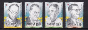 Aruba   #130-133   MNH  1996  statesmen and politici