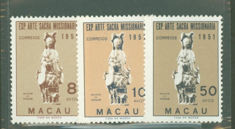 Macao (Macau) #368-370 Unused Single (Complete Set)